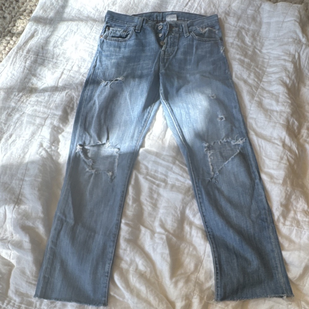 Levi's vintage women's 501 Series Straight Jeans Size 27Button Fly